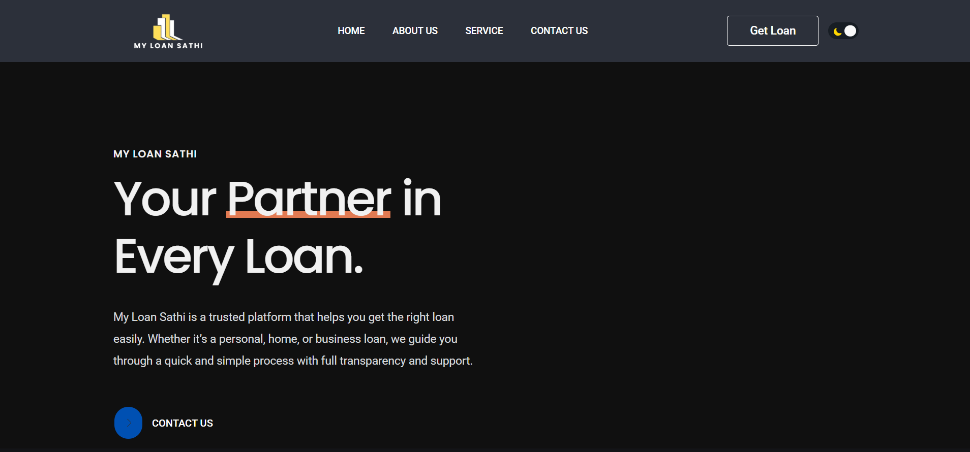 Loan WordPress preview